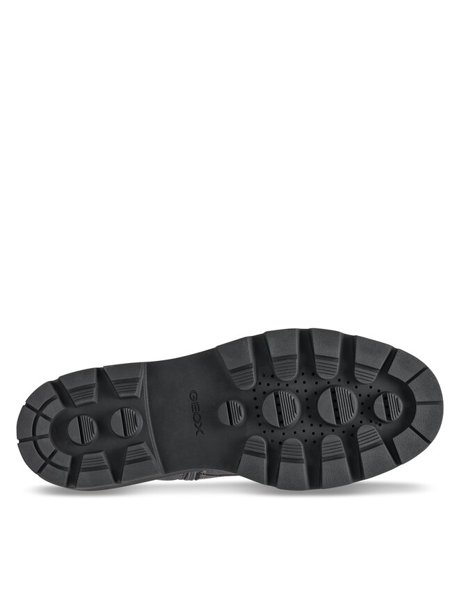 Geox Polokozačky Geox D Felleny D46XEB 00022 C1115 Šedá