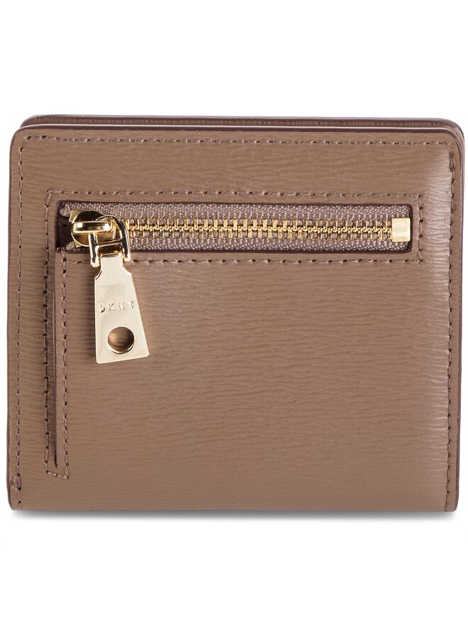 DKNY Majhna ženska denarnica DKNY Bryant Bifold Wallet R83Z3657 Rjava