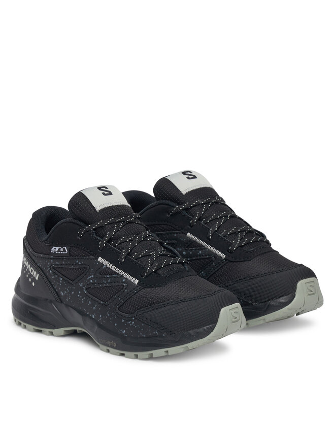 Salomon Trekingová obuv Salomon Outway Climasalomon™ Waterproof L47734100 Čierna