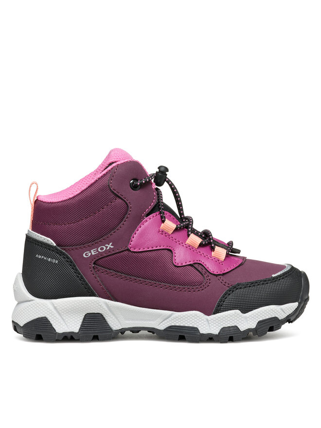 Geox Trekkingschuhe Geox J Magnetar G. B Abx J464LB 050FU C7005 M Violett