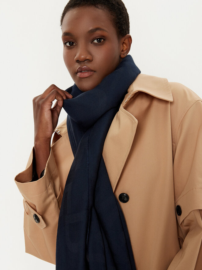 Weekend Max Mara Šalle Weekend Max Mara Classe 2515541074600 Tumši zils
