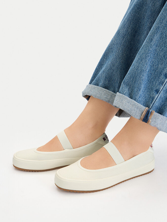 Roxy Sneakers aus Stoff Roxy CWBEOB-HRY25626-1 Écru