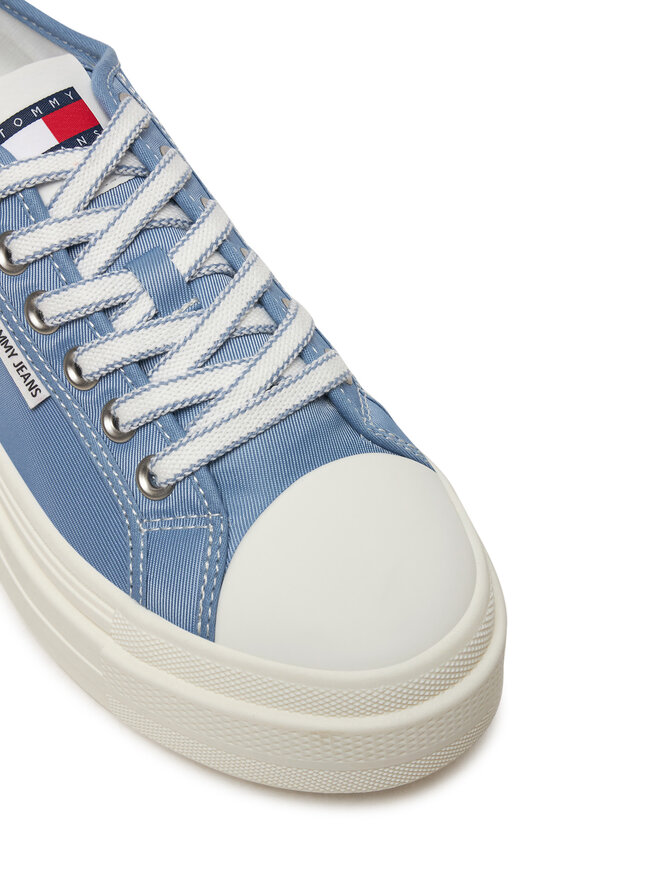 Tommy Jeans Trampki Tommy Jeans Foxing EN0EN02713 Niebieski