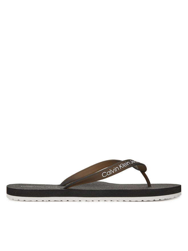 Calvin Klein Jeans Flip-flops Calvin Klein Jeans Thong+ Tpu YM0YM01265 Fekete