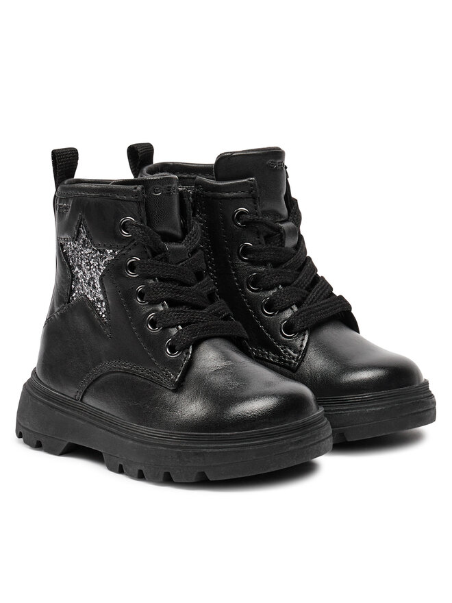 Geox Μπότες Geox B Kiddartah Girl B465YA 085EW C9999 M Μαύρο