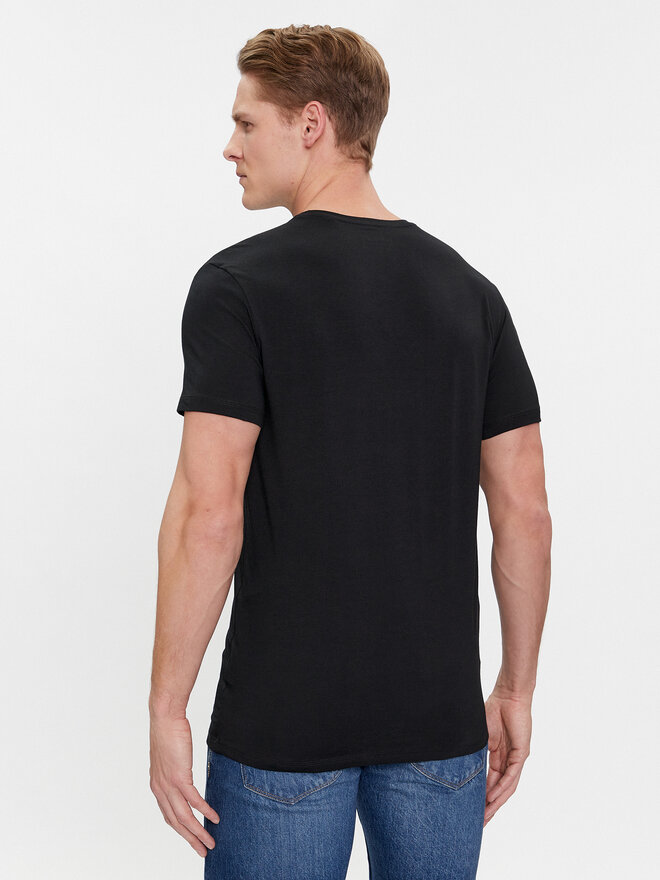 Guess Guess 2er-Set T-Shirts U97G02 KCD31 Schwarz Regular Fit