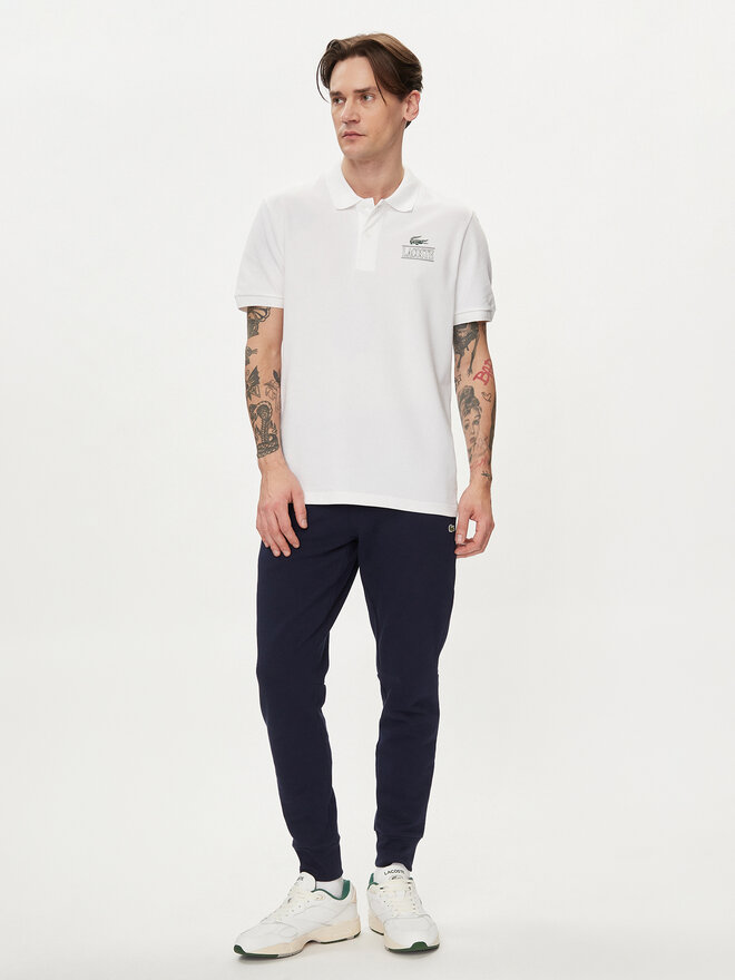 Lacoste Lacoste Polo marškinėliai PH1136 Balta Regular Fit