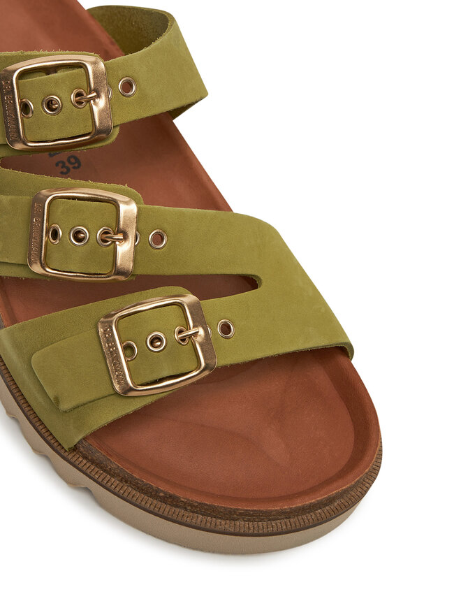 Dr. Brinkmann Pantoletten Dr. Brinkmann 700684-71 Grün