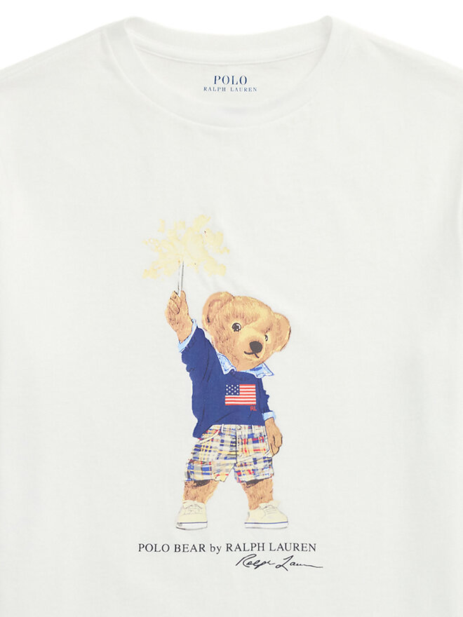 Polo Ralph Lauren Polo Ralph Lauren Camiseta 323979103002 Blanco Regular Fit