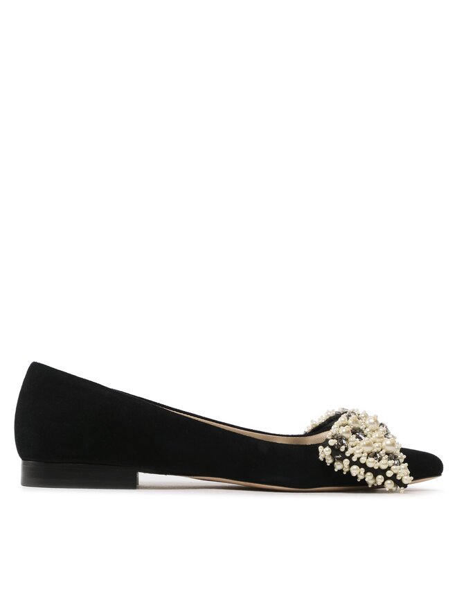 Custommade Balerīnas Custommade Annabellas Suede 999606020 Melns