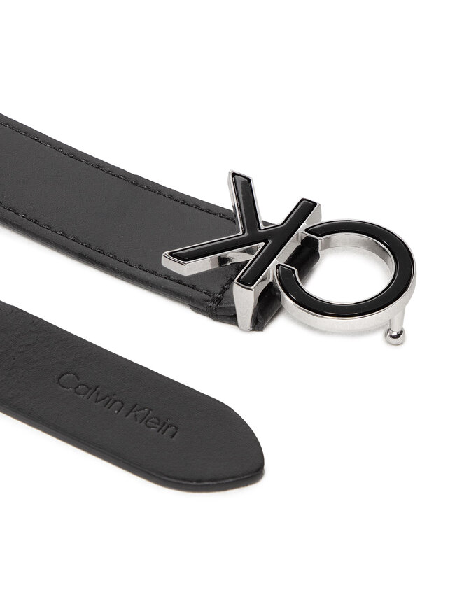 Cintura da donna Calvin Klein Re-Lock Inlay Logo Belt 30Mm