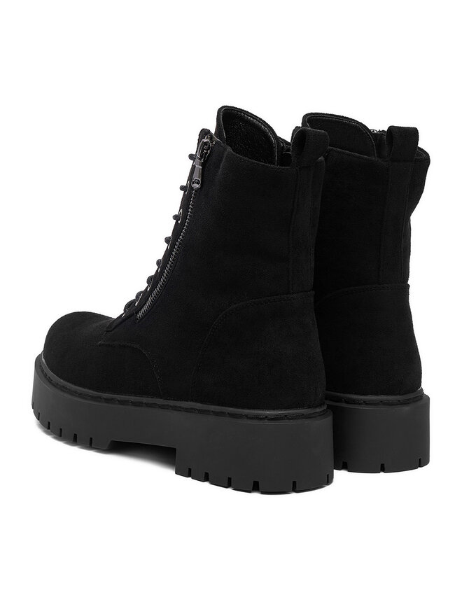 DeeZee Schnürschuhe DeeZee HX21001-70D Schwarz