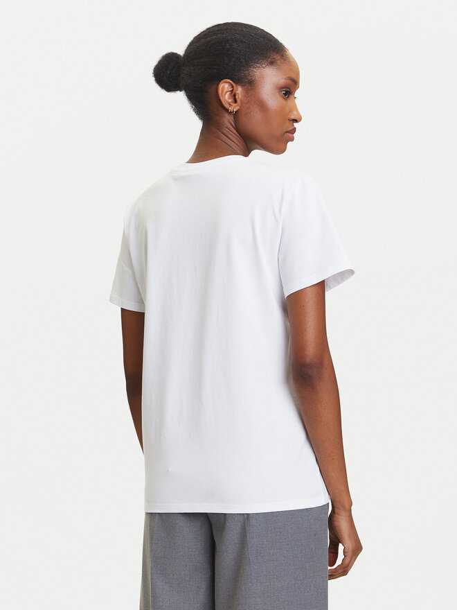 KARL LAGERFELD KARL LAGERFELD Camiseta A3W17102 Blanco Regular Fit