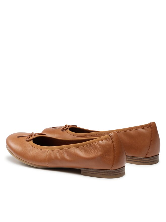 Tamaris Baleriny Tamaris 1-22116-41 Brązowy