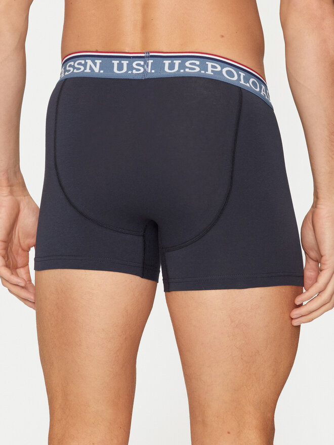 U.S. Polo Assn. U.S. Polo Assn. Σετ μποξεράκια 3 τμχ MUP4078 Σκούρο μπλε