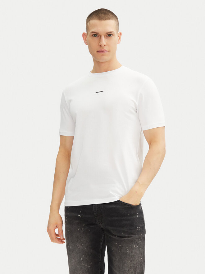 KARL LAGERFELD KARL LAGERFELD Camiseta 755030 552235 Blanco Regular Fit