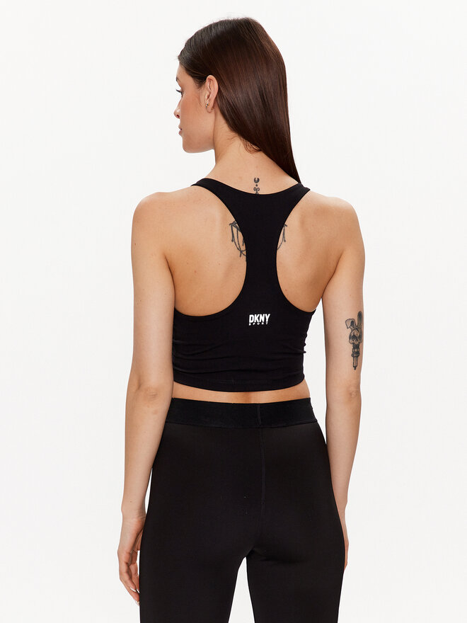 DKNY Sport DKNY Sport Felső DP2T9141 Fekete Regular Fit