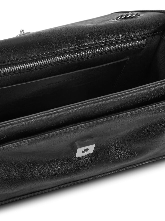 Calvin Klein Jeans Сумка Calvin Klein Jeans Chain Ew Flap Conv Chain Bag LV04K3084G Чорний