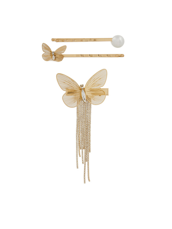 Aldo Set de 3 clips para el pelo Aldo Elody 13935205 Oro