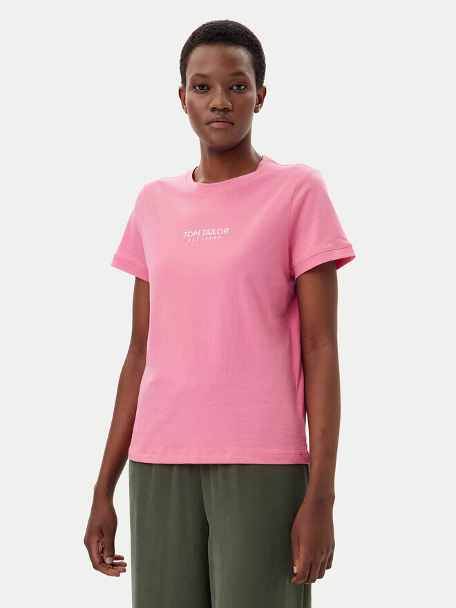 Tom Tailor Tom Tailor Camiseta 1045543 Rosa Regular Fit
