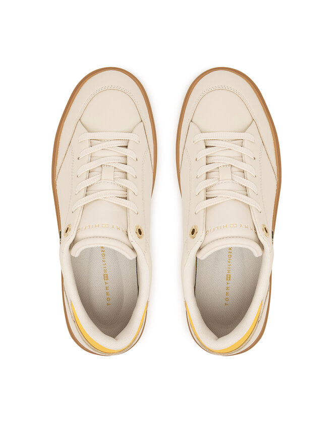 Tommy Hilfiger Sneakers Tommy Hilfiger CHIC SNEAKER ELEVATED FW0FW09400 Beige