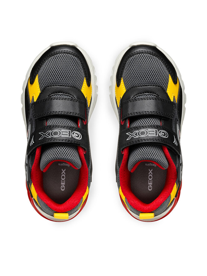 Geox Sneakersy Geox J Ciberdron J55LBB 014BU C0070 M Szary