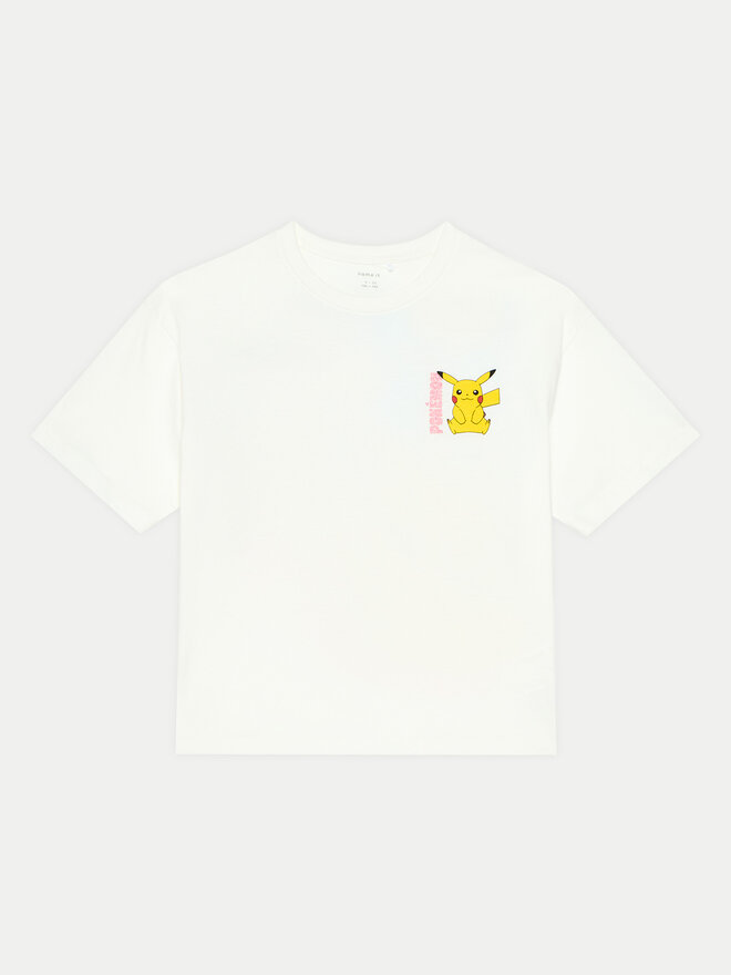 NAME IT NAME IT Camiseta 13238555 Blanco Relaxed Fit