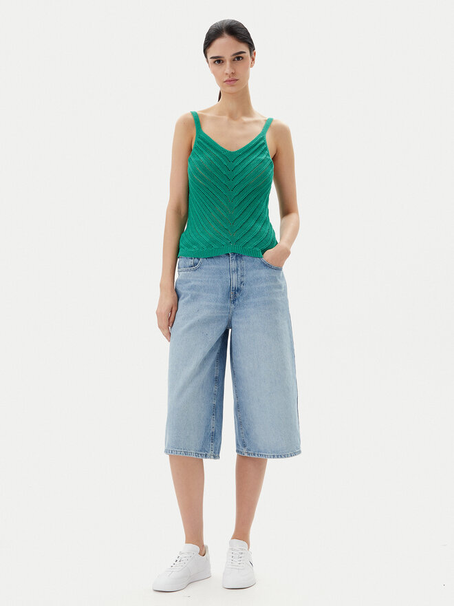 Vero Moda Vero Moda Топ Peru 10326463 Зелений Regular Fit
