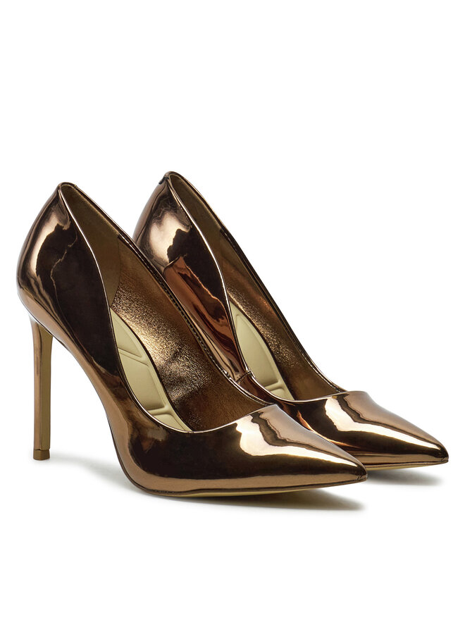 Aldo rose gold heels new arrivals