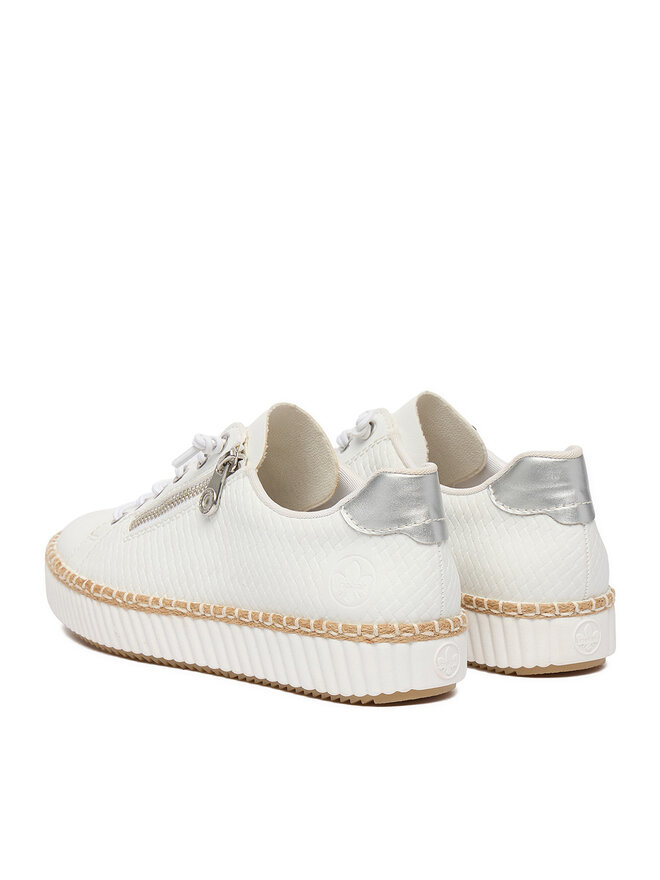 Rieker Sneakers aus Stoff Rieker M2940-80 Weiß