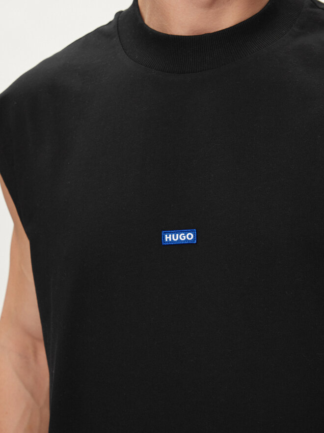 HUGO HUGO Camiseta sin mangas Navertz 50509773 Negro Regular Fit