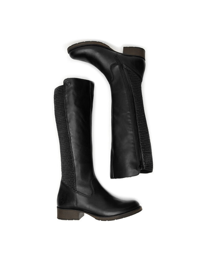 Rieker Kozačky Rieker Z9591-00 Černá
