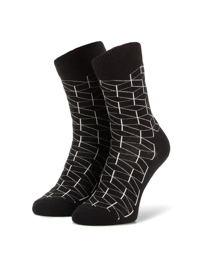 Happy Socks Calzini lunghi unisex Happy Socks OP01-909 Nero