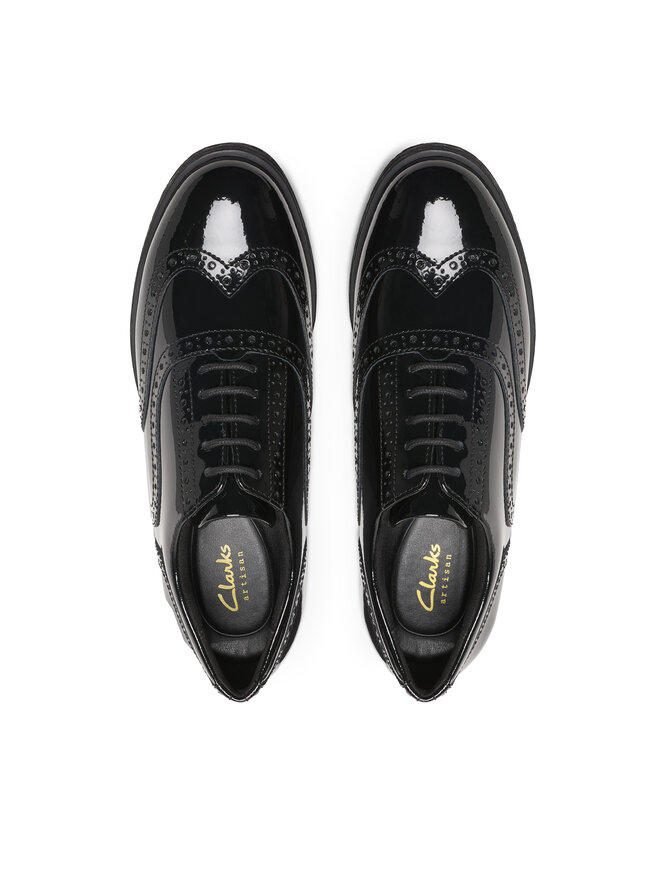 Clarks Oxfords Clarks Havisham Oak 26178710 Μαύρο