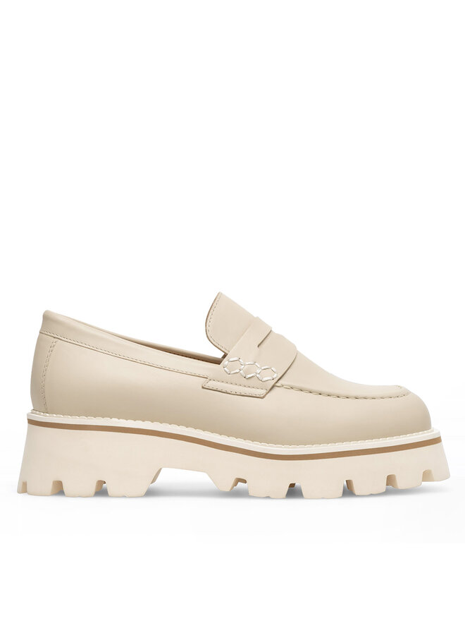 Badura Chunky loafers Badura GISELLE-24SS202 Beige
