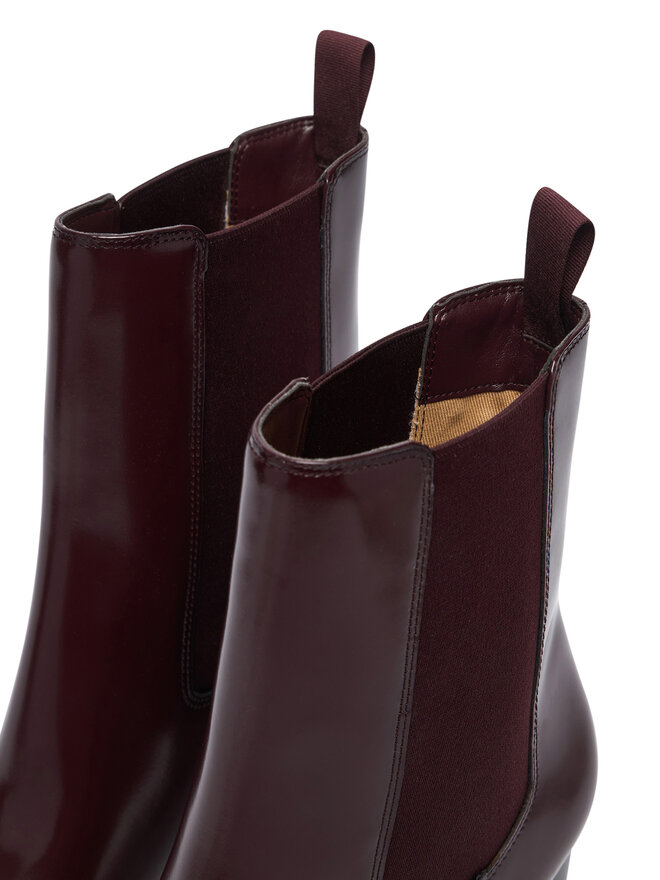 LAUREN RALPH LAUREN Stiefeletten LAUREN RALPH LAUREN Rlyn Bte Hl Bo Bte 802P12049003 Dunkelrot