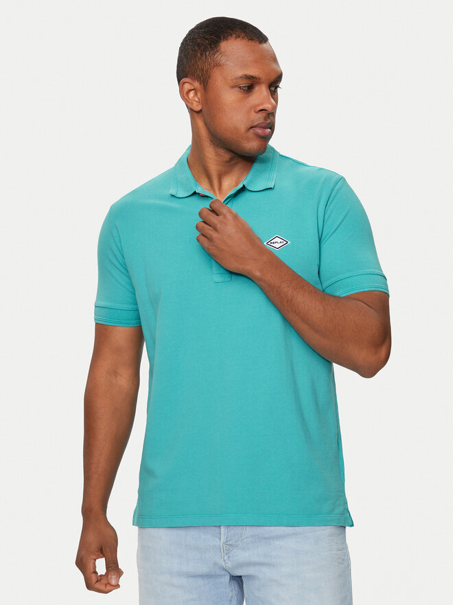 REPLAY Replay Polo marškinėliai M3070A.000.22696M Mėlyna Regular Fit