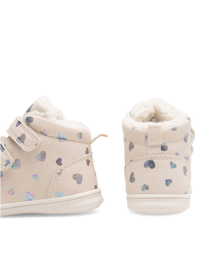 Nelli Blu Kotníková obuv Nelli Blu CM221028-9 Béžová