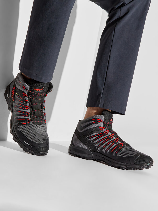 Inov-8 Trekkingschuhe Inov-8 Roclite G 345 Gtx GORE-TEX 000802-GYBKRD-M-01 Grau