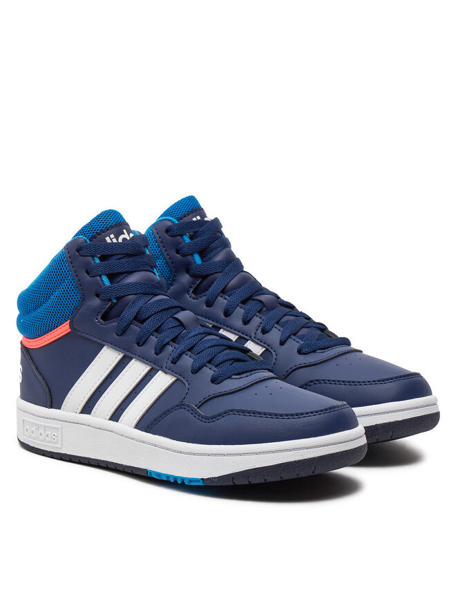 adidas Sneakersy adidas Hoops Mid 3.0 K GW0400 Granatowy