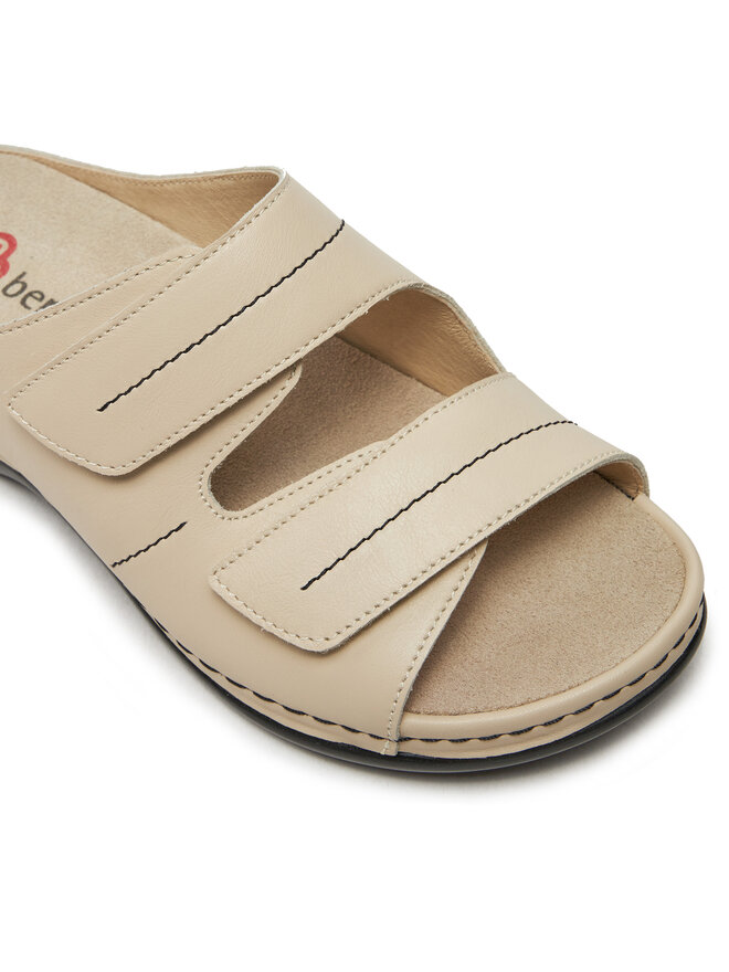 Berkemann Pantoletten Berkemann Daria 01002 Beige