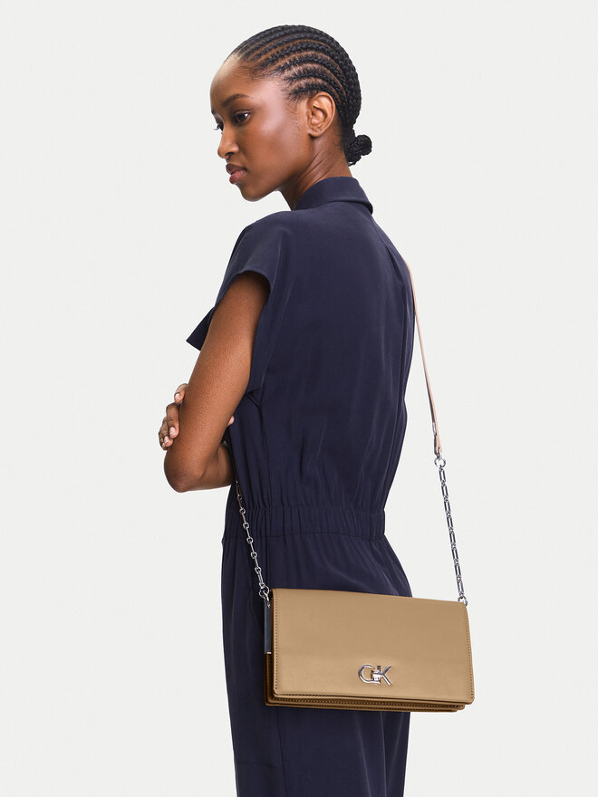 Calvin Klein Сумка Calvin Klein Ck Mini Chain Bag K60K612806 Бежевий