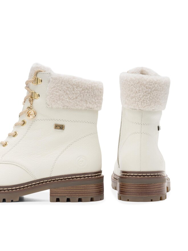 Remonte Schnürstiefeletten Remonte D0B74-81 Weiß