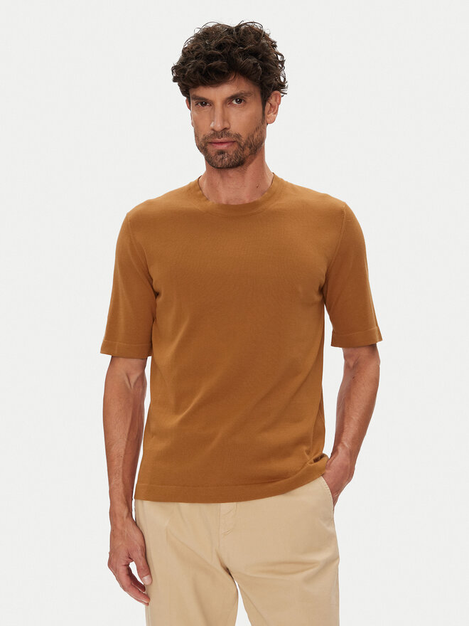 K-Way K-Way T-Shirt Combe K4126SW Braun Regular Fit