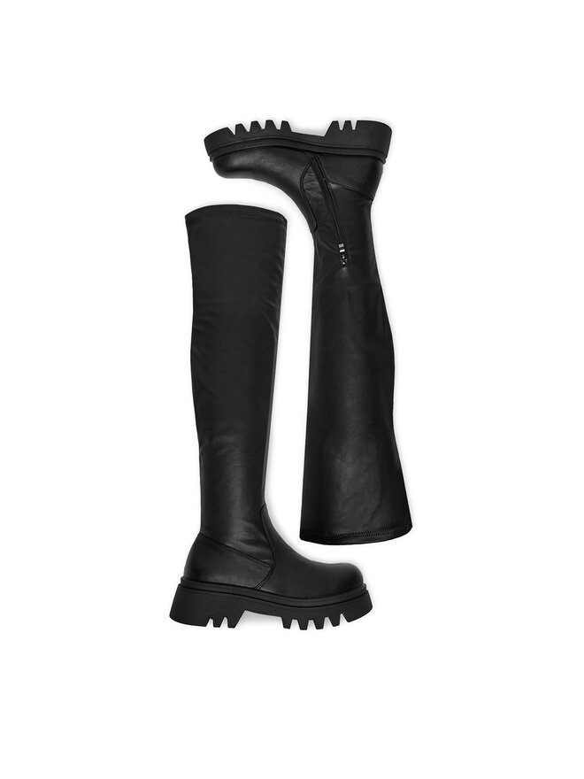 DeeZee Μπότες πάνω από το γόνατο DeeZee 13226-7 Μαύρο