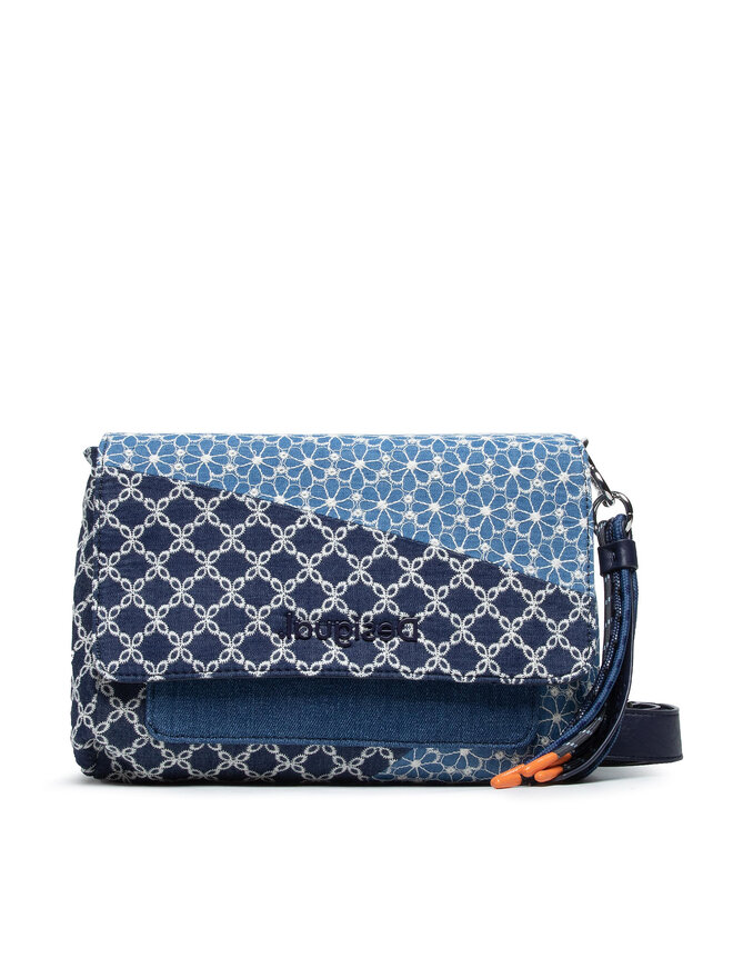 Bolso desigual azul marino discount