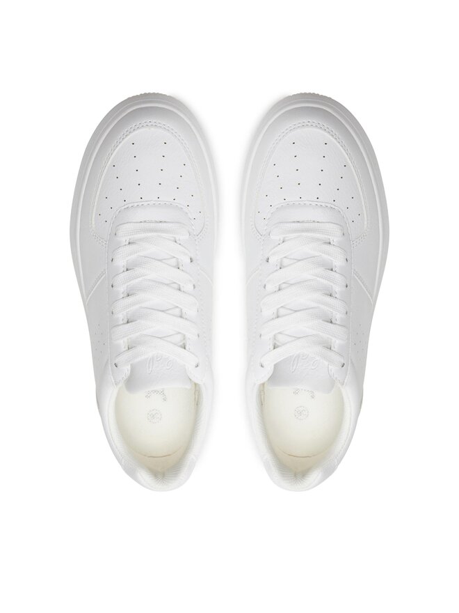Leaf Sneakersy Leaf Bunsta LBUNS301P Biela
