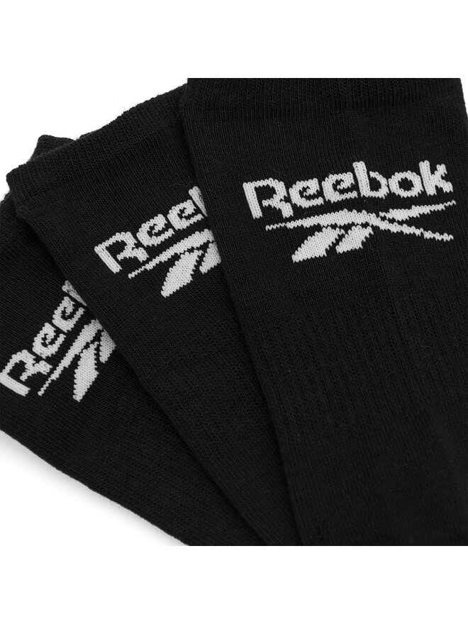 Reebok Sada 3 párů nízkých ponožek unisex Reebok R0353-SS24 (3-pack) Černá