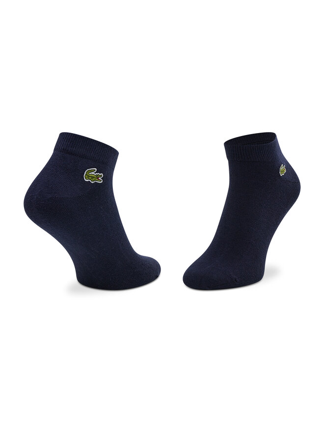 Lacoste Unisex Magasszárú Zokni Lacoste RA4183 Sötétkék
