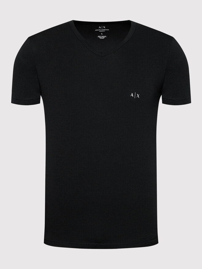 Armani Exchange Armani Exchange 2er-Set T-Shirts 956004 CC282 42520 Schwarz Regular Fit
